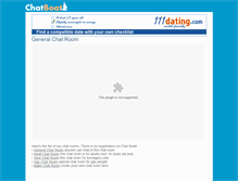 Tablet Screenshot of chatboat.com